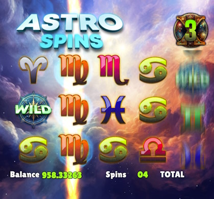 Astro Fortunes Screen 3
