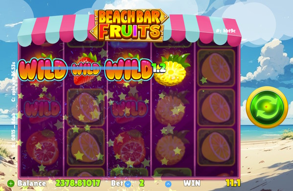 Beach Bar Fruits Screen 1