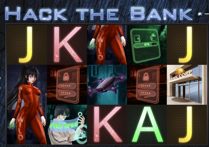 Hack the Bank Screen 1